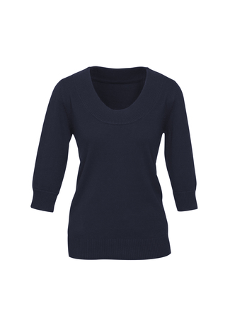 LADIES 80/20 WOOL-RICH PULLOVER