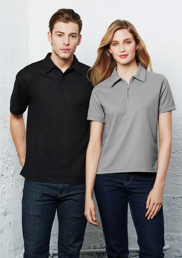 Micro Waffle Mens Polo Shirt