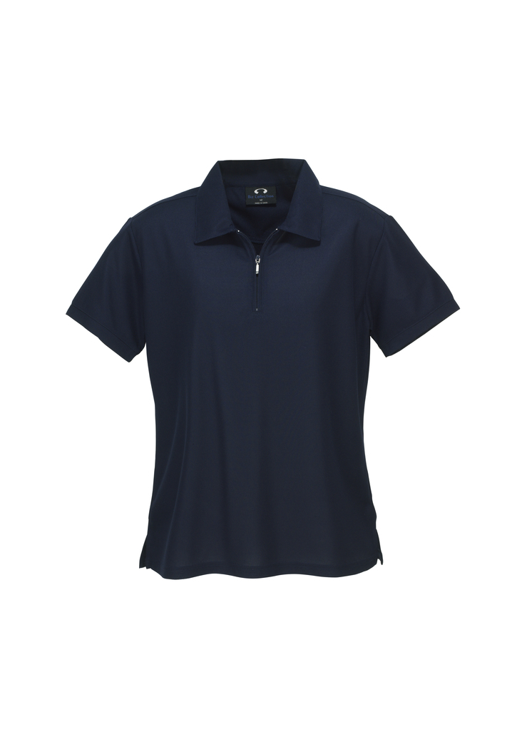 Micro Waffle Ladies Polo Shirt