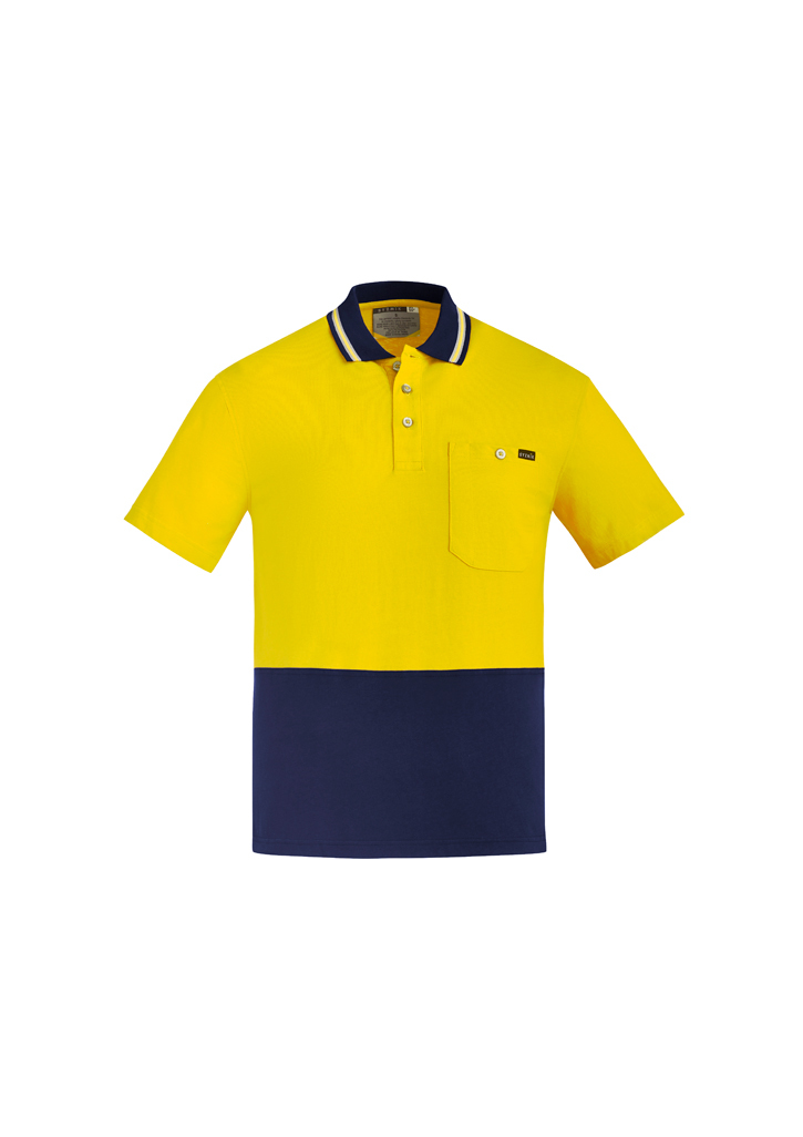 COTTON S/S HI-VIS POLO SHIRT