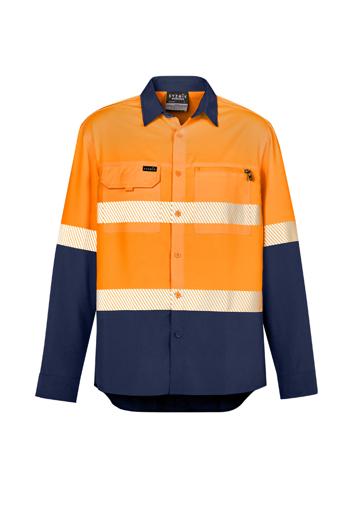 HI VIS OUTDOOR SEGMENTED TAPE L/S SHIRT