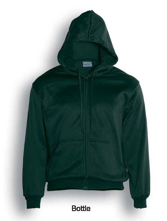 Adults Zip Through Fleece Hoodie