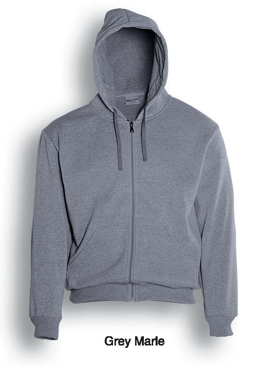 Adults Zip Through Fleece Hoodie