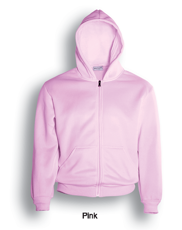 Adults Zip Through Fleece Hoodie