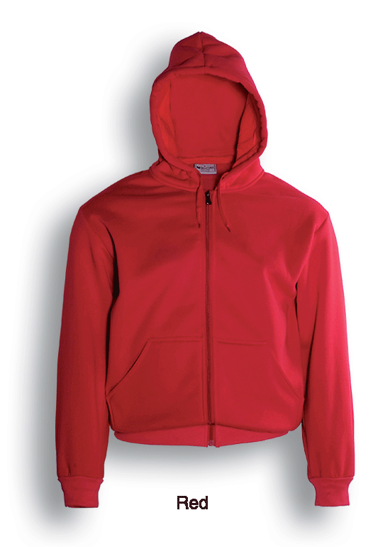 Adults Zip Through Fleece Hoodie