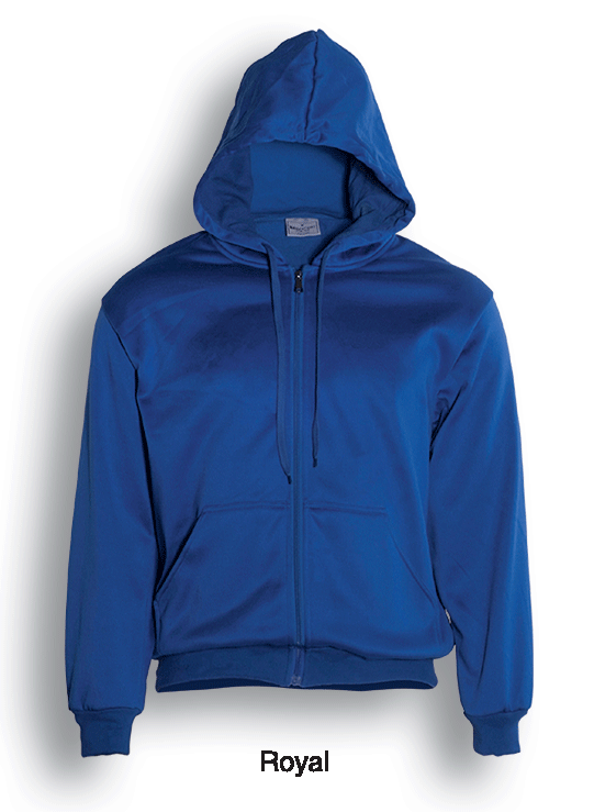 Adults Zip Through Fleece Hoodie