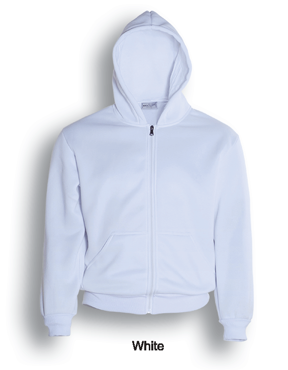 Adults Zip Through Fleece Hoodie