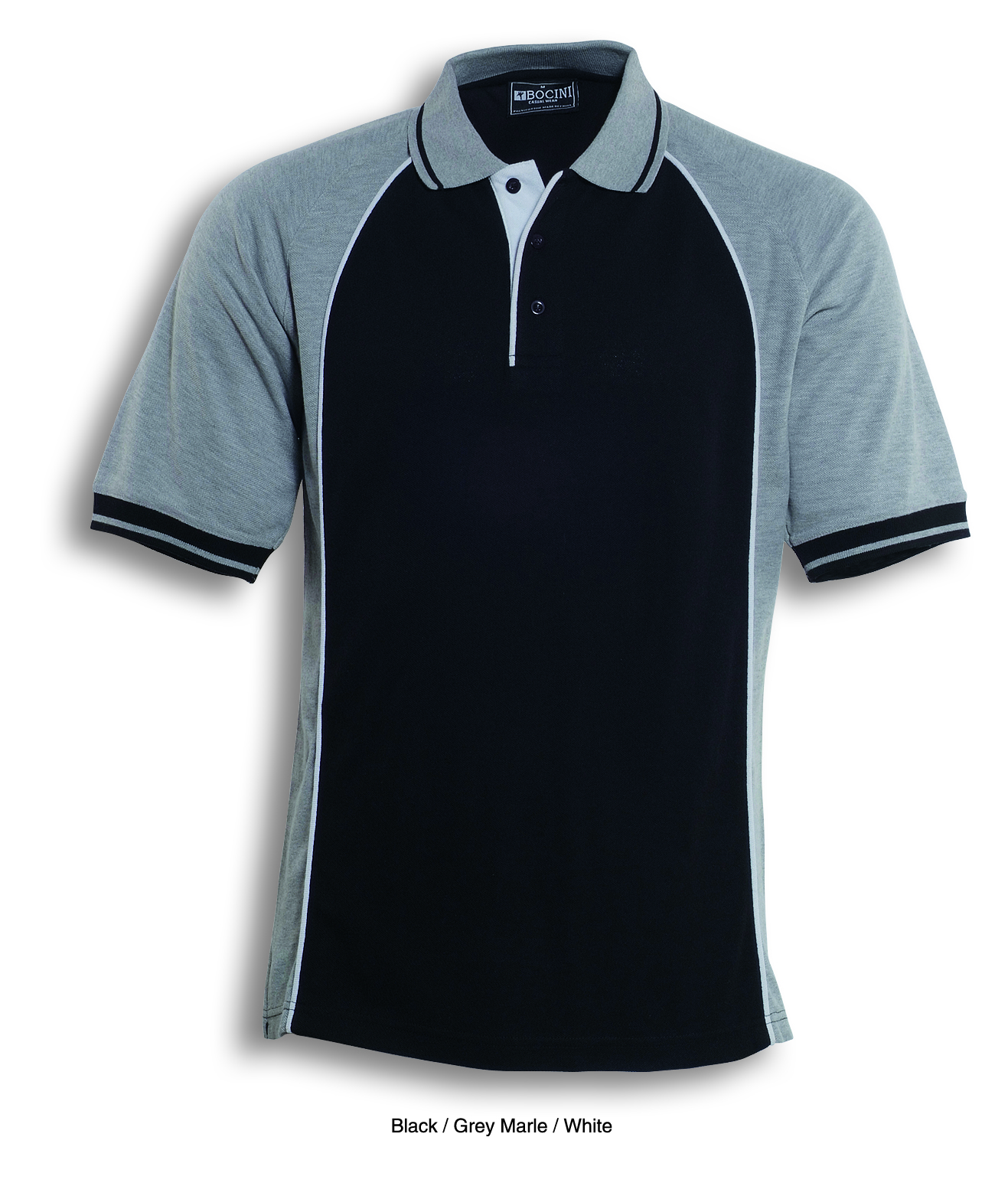 Panel Polo Shirt Mens