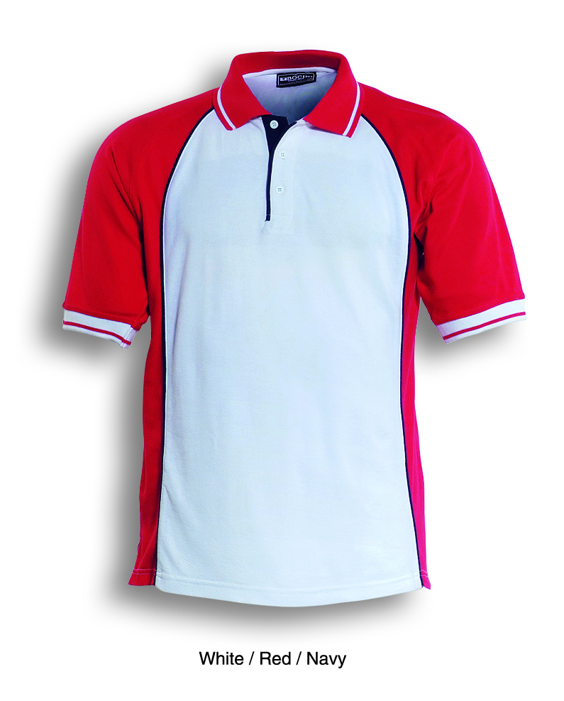 Panel Polo Shirt Mens