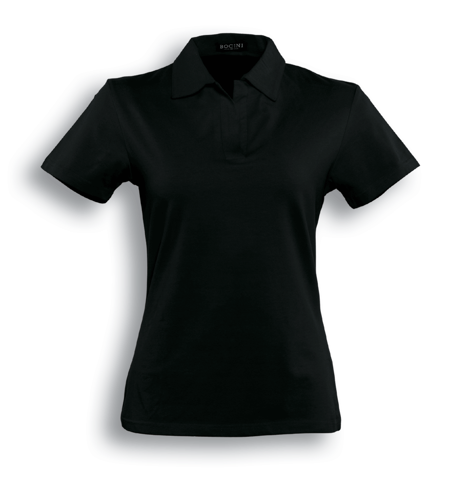 Cotton Spandex Polo Shirt Ladies