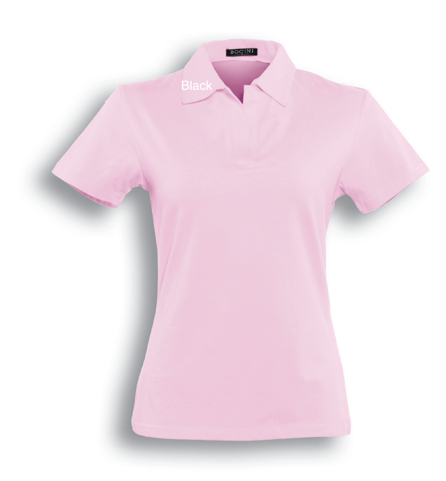 Cotton Spandex Polo Shirt Ladies