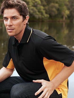 Breezeway Panel Polo Shirt Mens