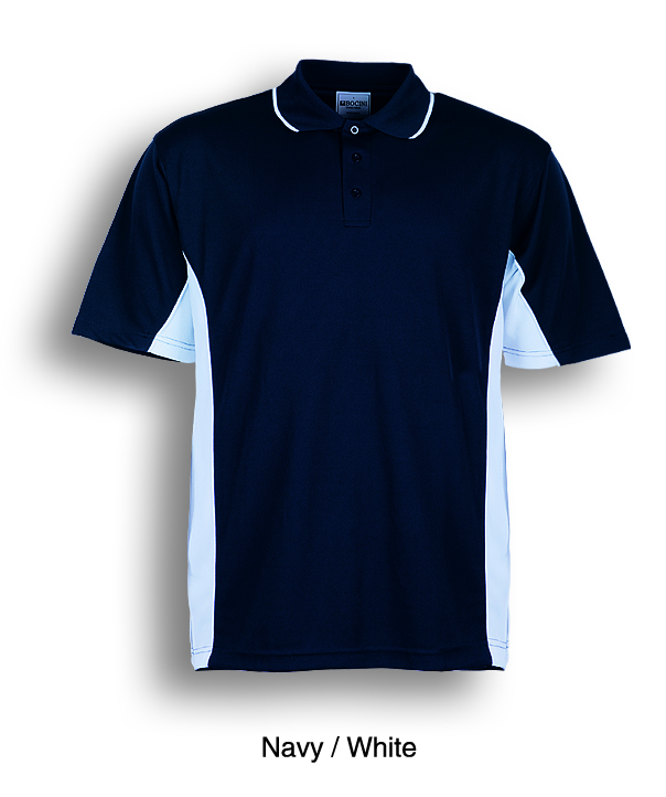 Breezeway Panel Polo Shirt Mens