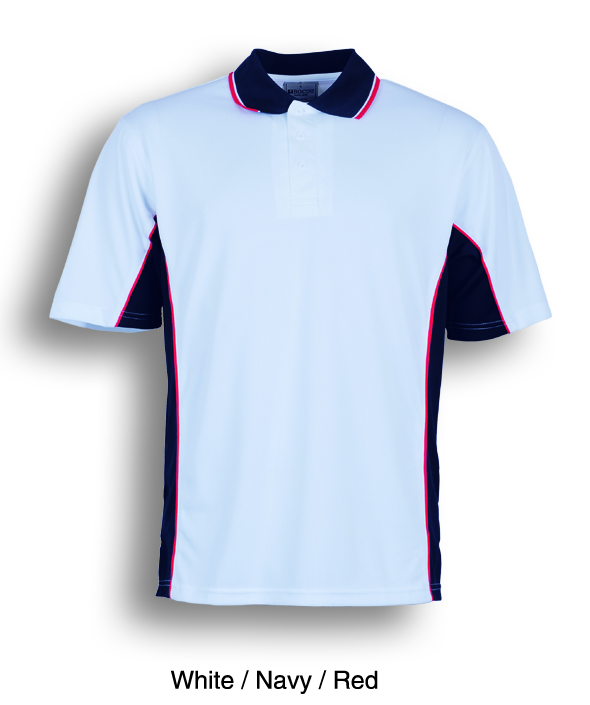 Breezeway Panel Polo Shirt Mens