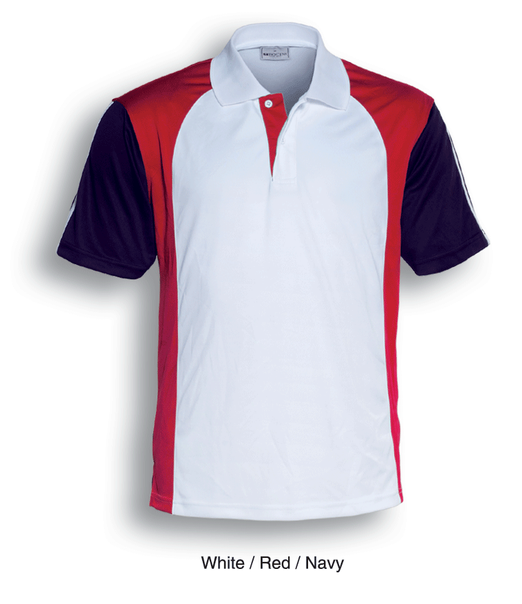 Breezeway Three Tone Polo Shirt Unisex