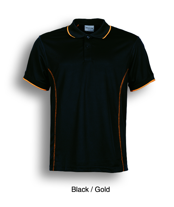 Stitch Feature Essentials Short Sleeve Polo Mens