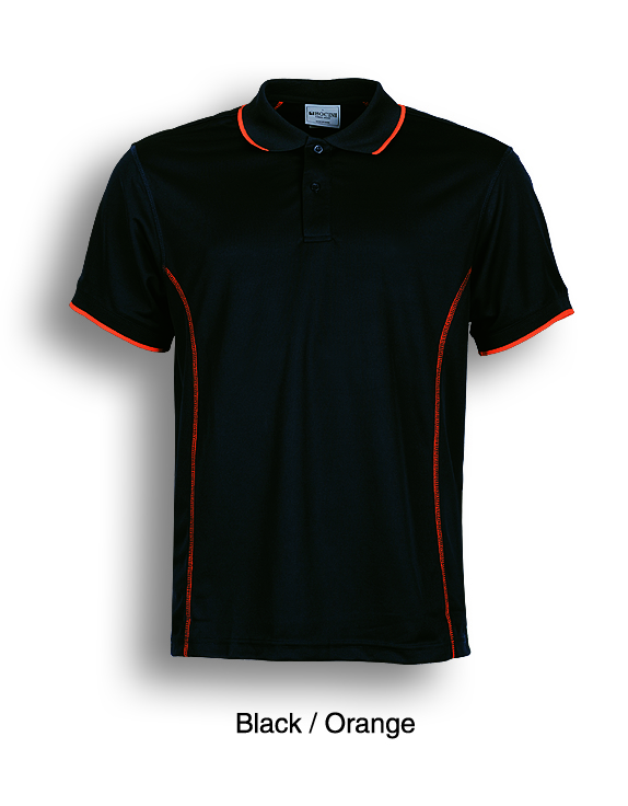 Stitch Feature Essentials Short Sleeve Polo Mens