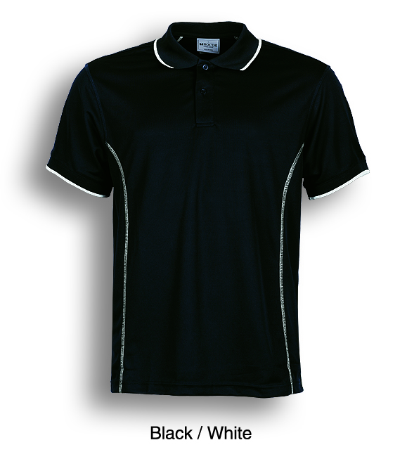 Stitch Feature Essentials Short Sleeve Polo Mens