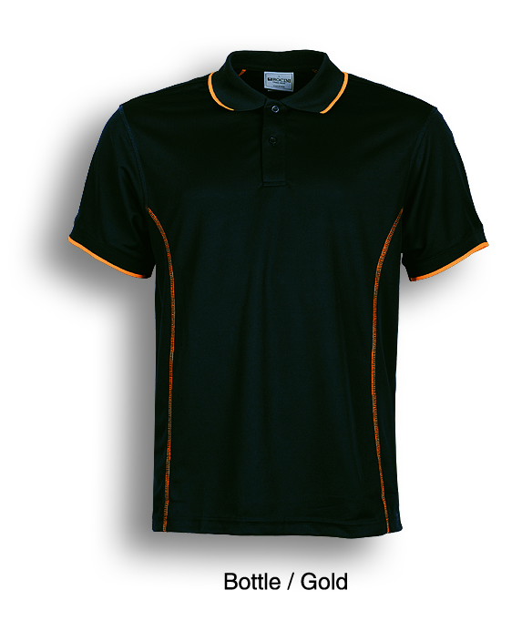 Stitch Feature Essentials Short Sleeve Polo Mens