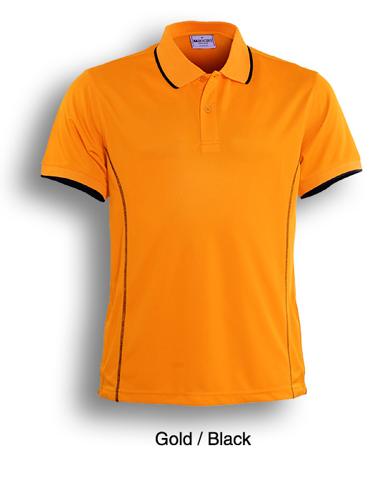 Stitch Feature Essentials Short Sleeve Polo Mens