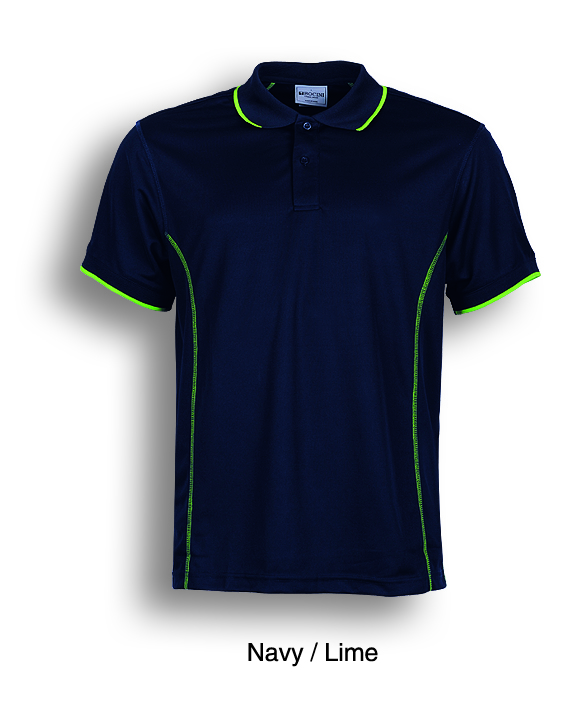 Stitch Feature Essentials Short Sleeve Polo Mens