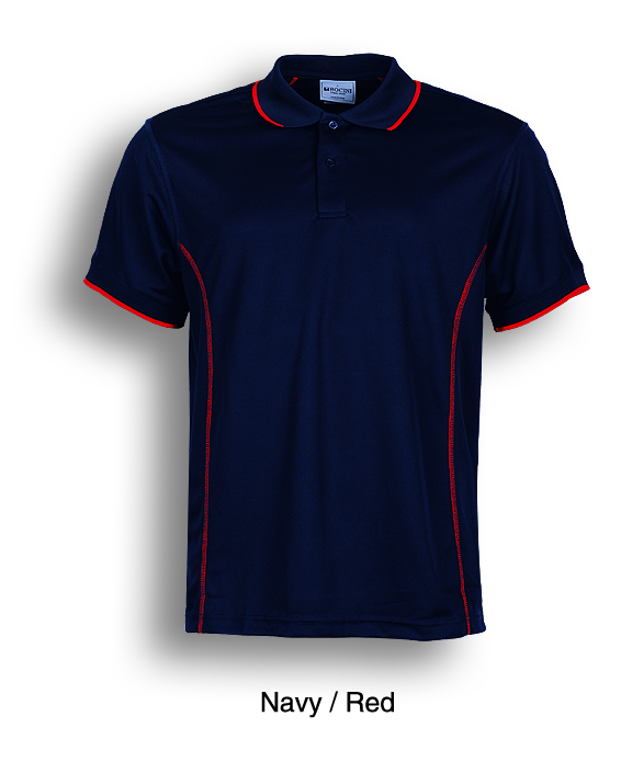 Stitch Feature Essentials Short Sleeve Polo Mens