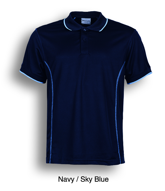 Stitch Feature Essentials Short Sleeve Polo Mens