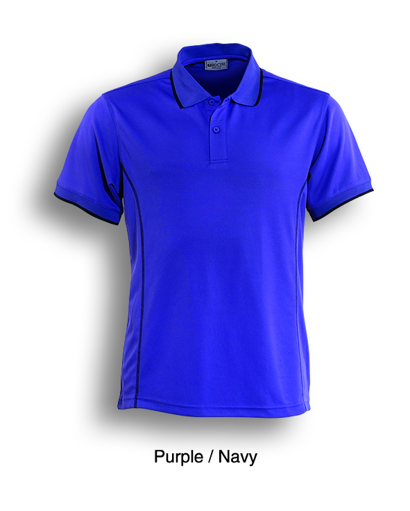 Stitch Feature Essentials Short Sleeve Polo Mens