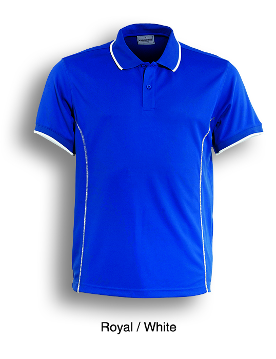 Stitch Feature Essentials Short Sleeve Polo Mens