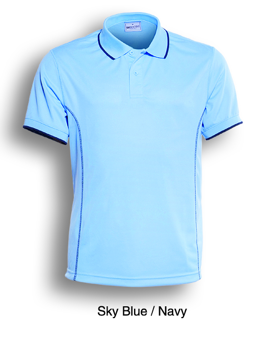 Stitch Feature Essentials Short Sleeve Polo Mens