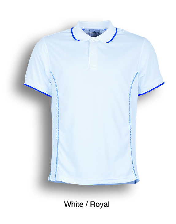 Stitch Feature Essentials Short Sleeve Polo Mens