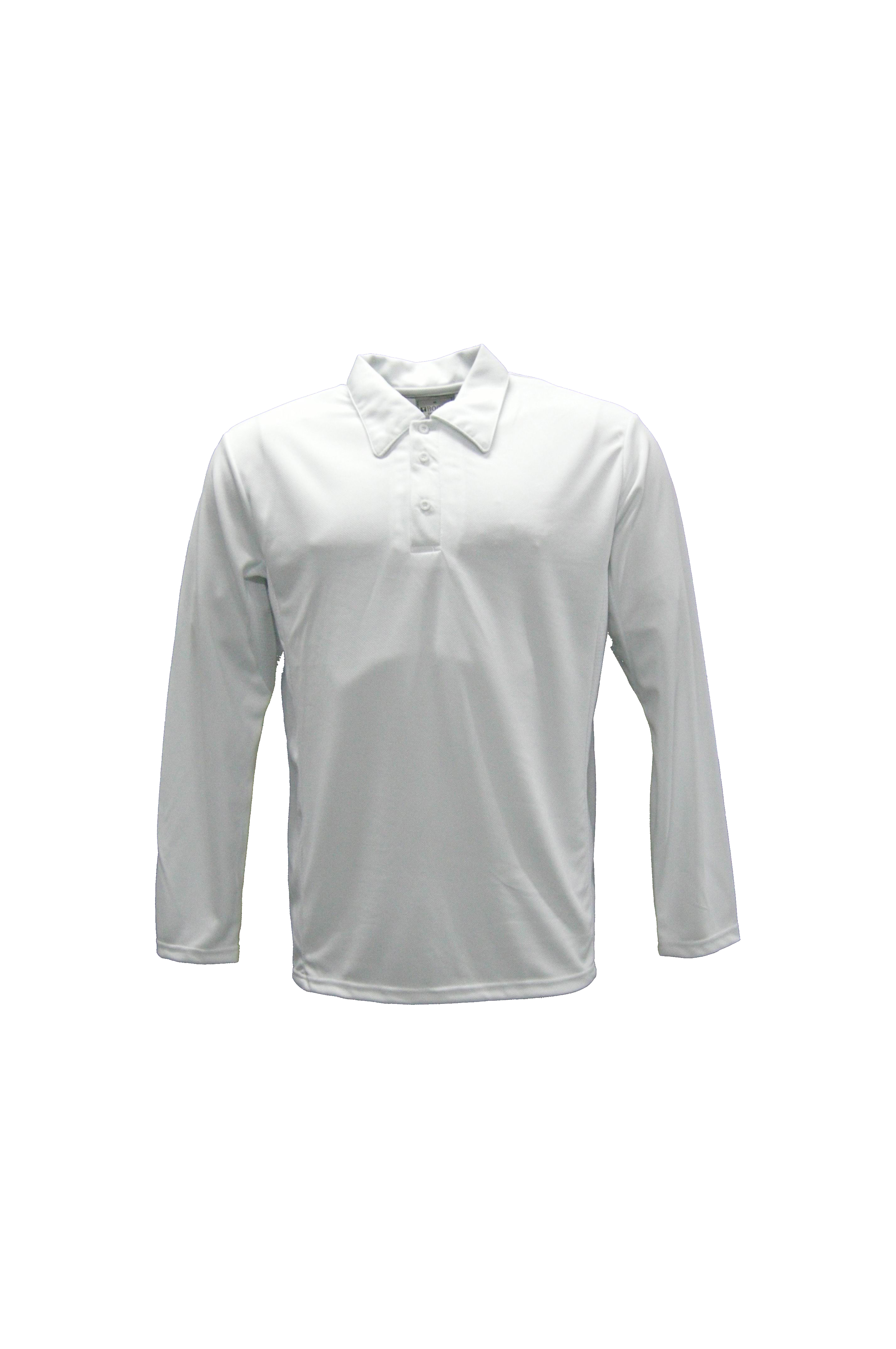 Cricket Long Sleeve Polo Shirt Unisex