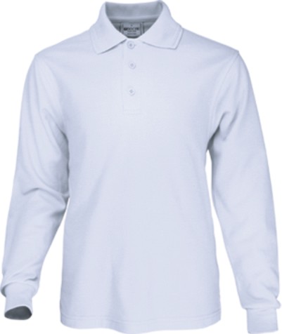 Long Sleeve Basic Polo Mens