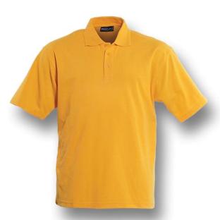 Plain Colour Poly Face Cotton Backing Polo Shirt