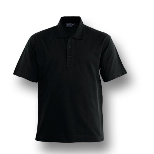 Plain Colour Poly Face Cotton Backing Polo Shirt