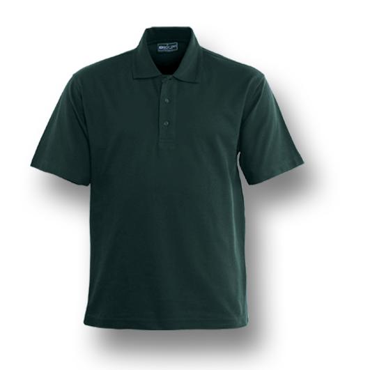 Plain Colour Poly Face Cotton Backing Polo Shirt