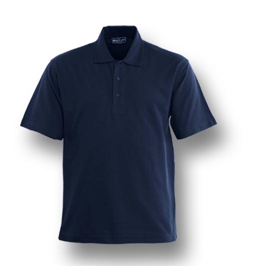 Plain Colour Poly Face Cotton Backing Polo Shirt