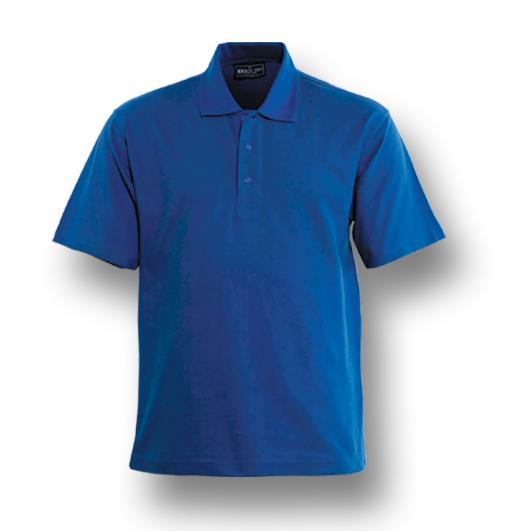 Plain Colour Poly Face Cotton Backing Polo Shirt