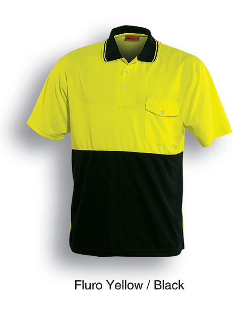 Adults Hi-Vis Safety Polo - Short Sleeve