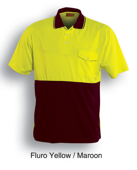 Adults Hi-Vis Safety Polo - Short Sleeve