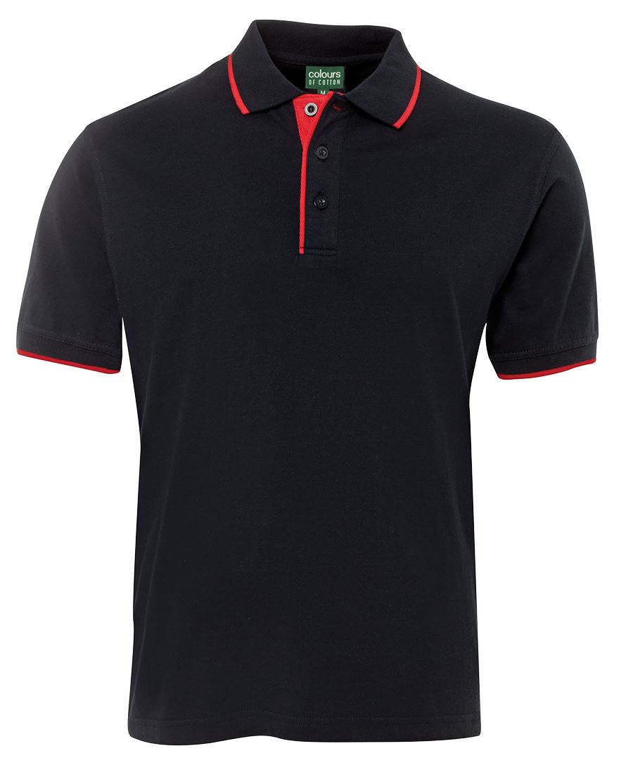 COTTON TIPPING POLO SHIRT