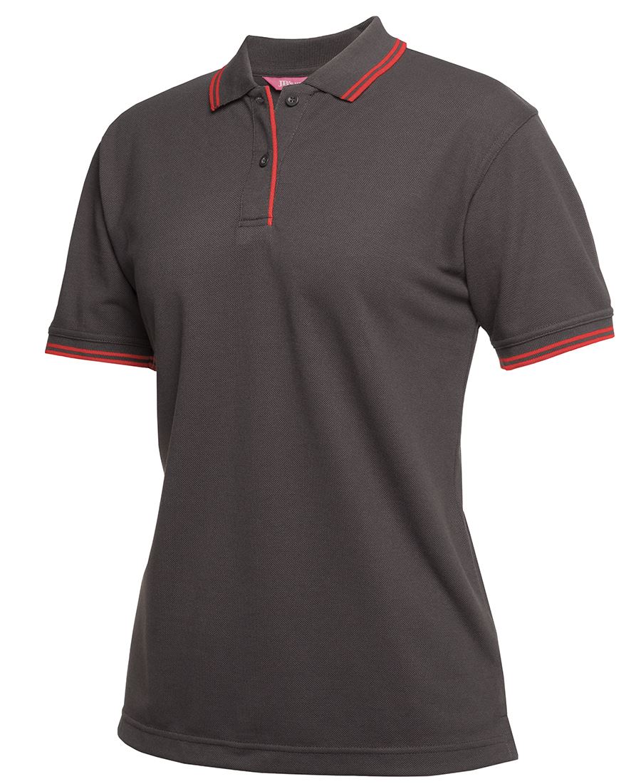 LADIES CONTRAST POLO SHIRT