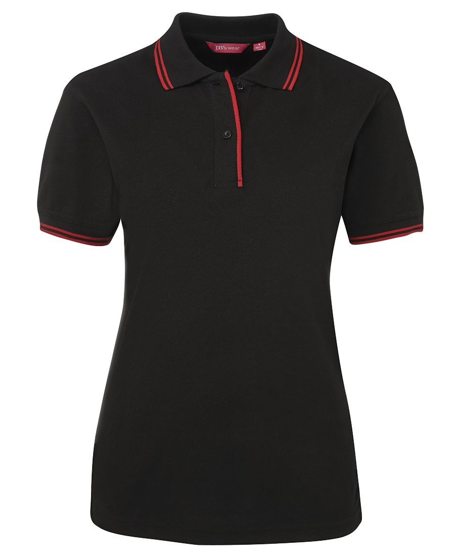 LADIES CONTRAST POLO SHIRT