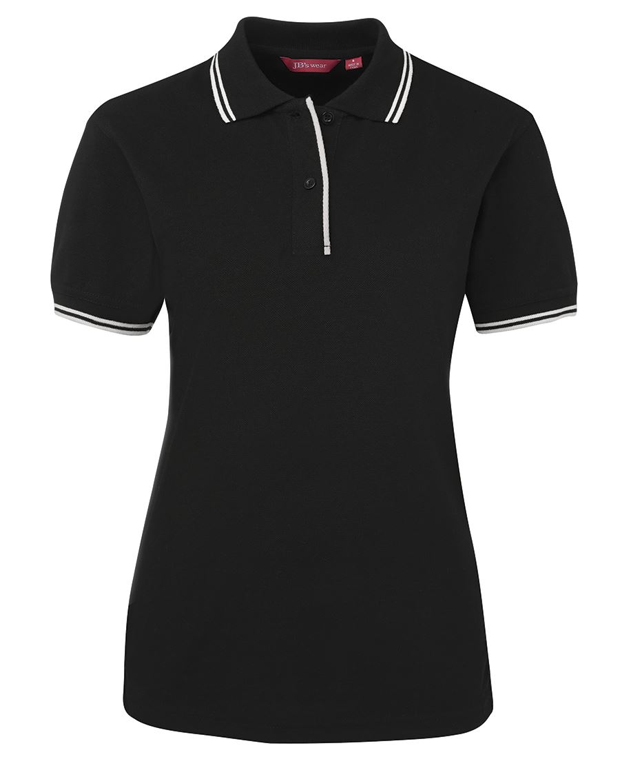 LADIES CONTRAST POLO SHIRT