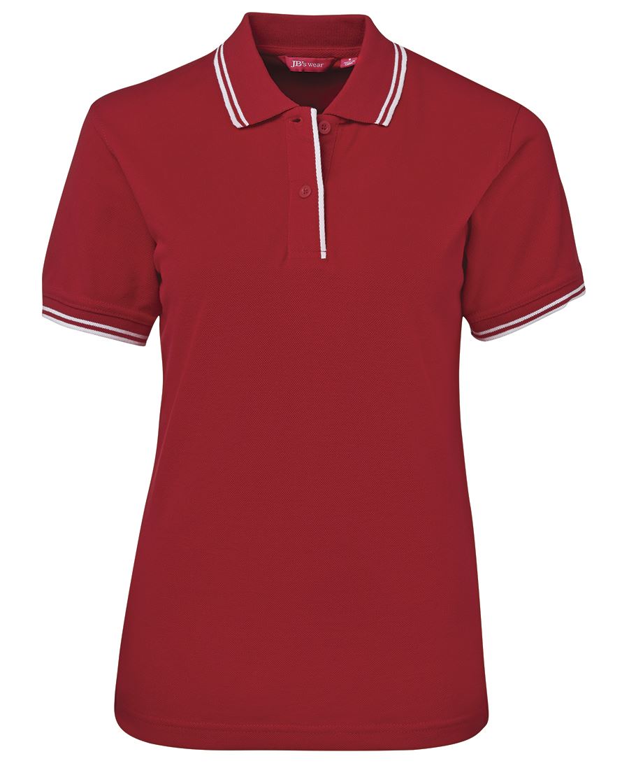 LADIES CONTRAST POLO SHIRT