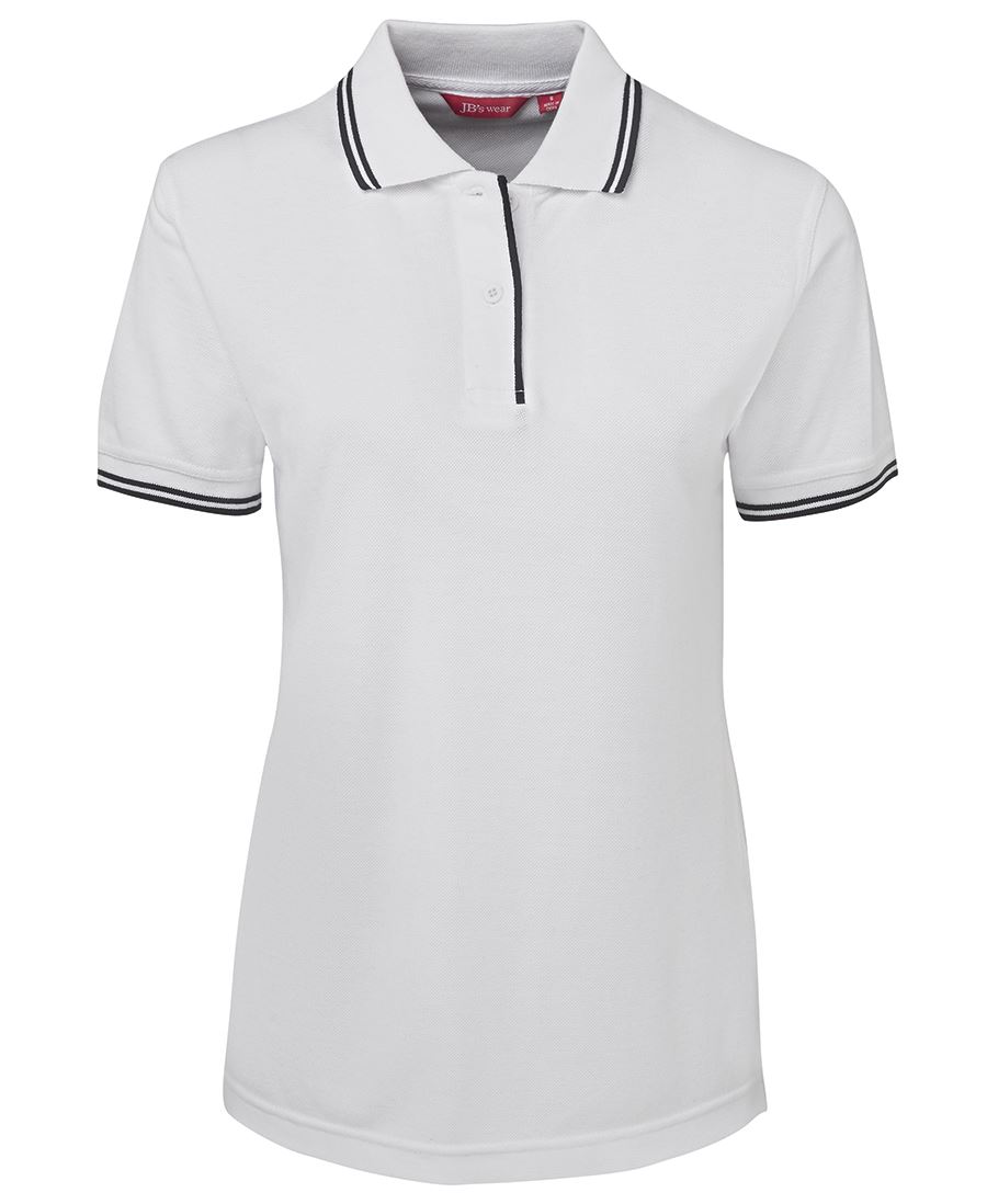 LADIES CONTRAST POLO SHIRT