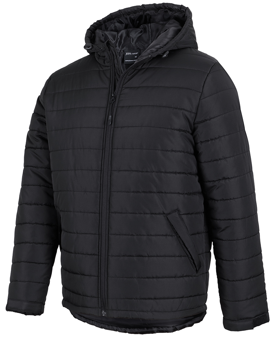 PUFFER JACKET WITH HOOD