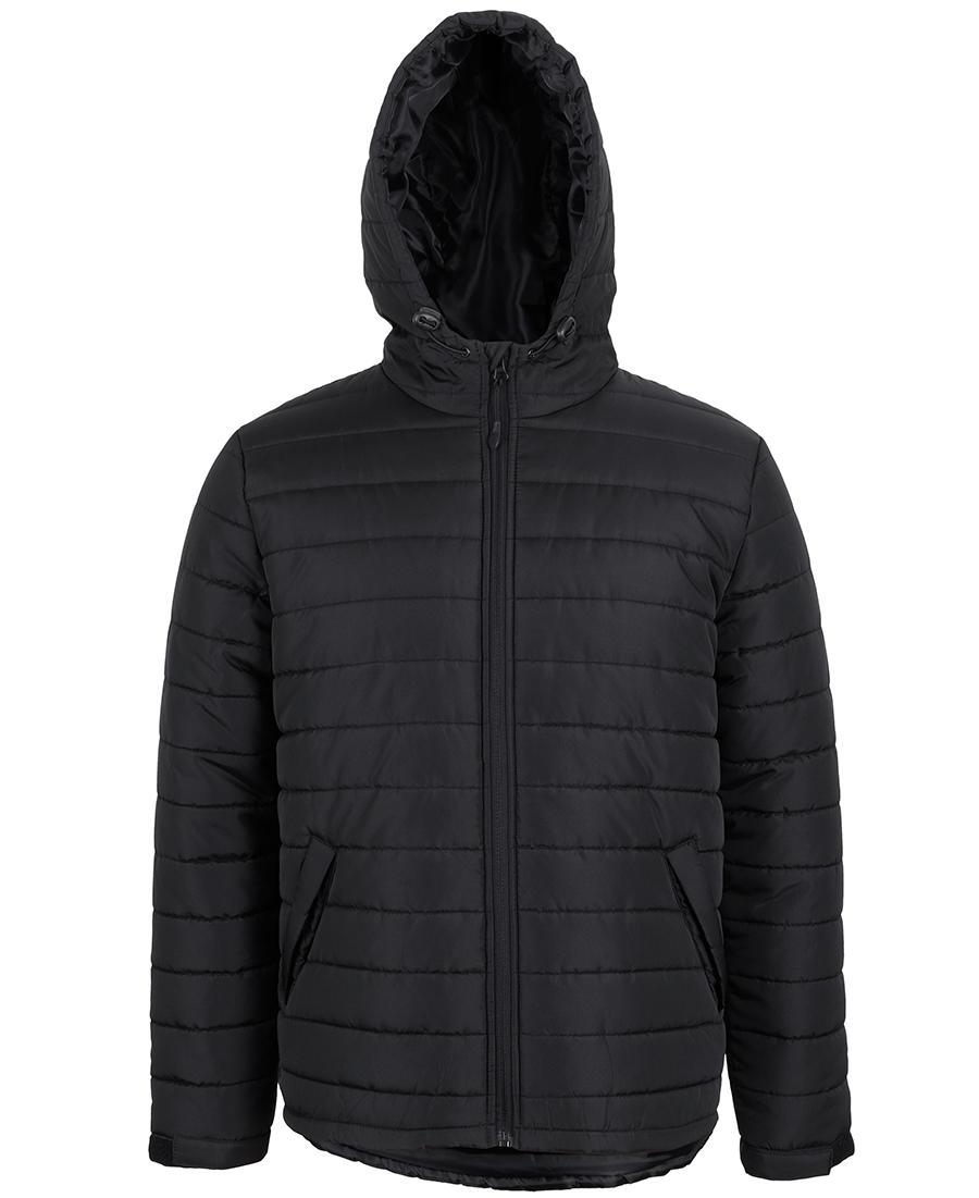 PUFFER JACKET WITH HOOD