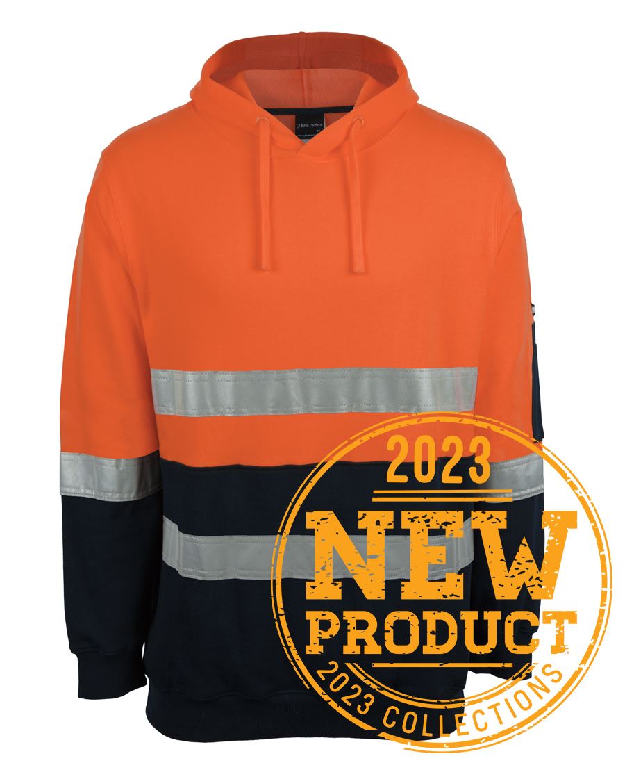 HI-VIS (D+N) 310 COTTON PULL OVER HOODIE