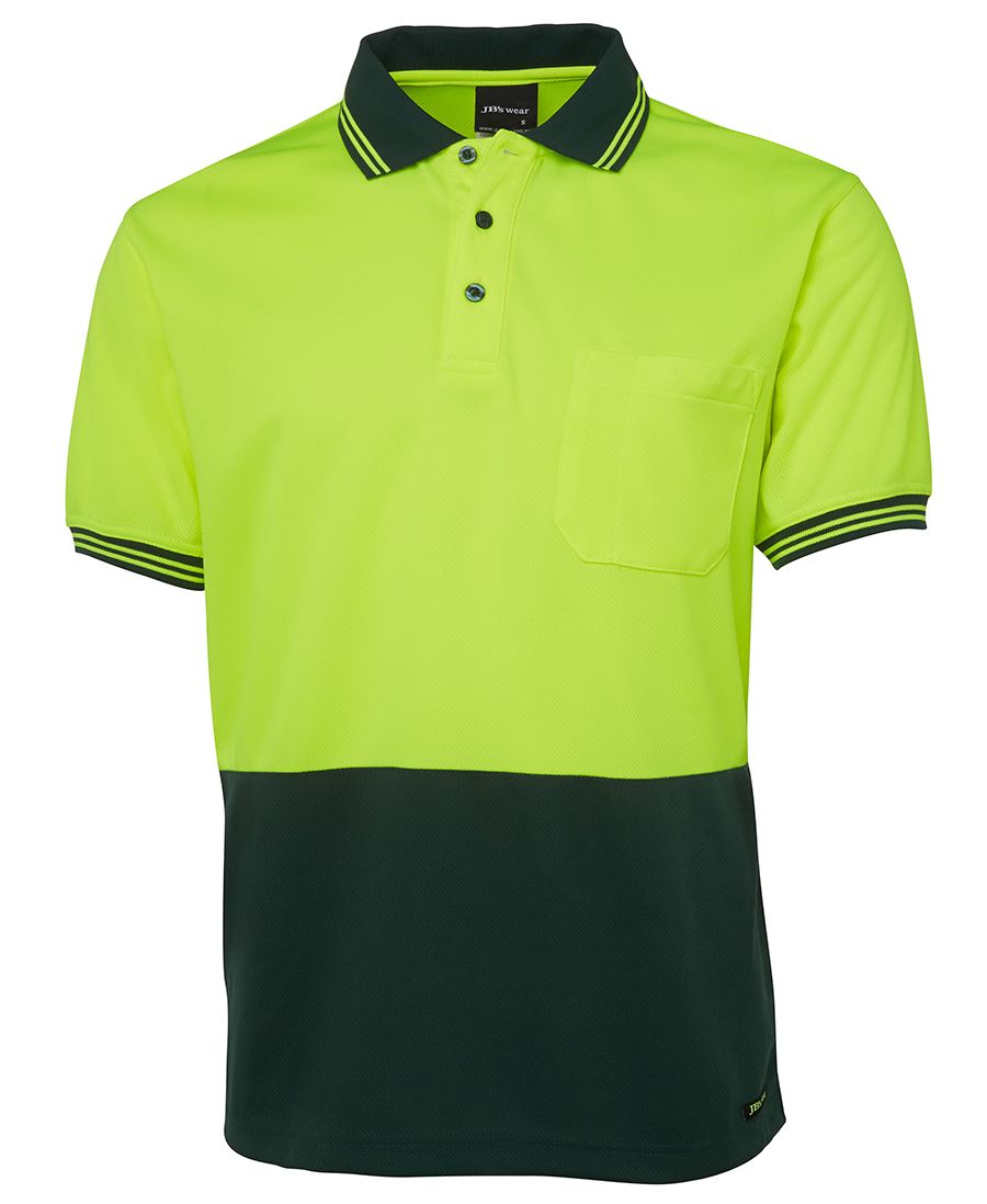 HI VIS S/S TRADITIONAL POLO